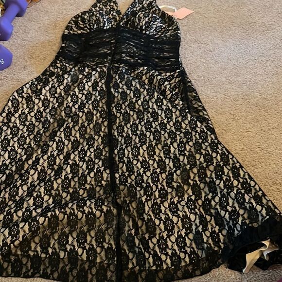 NWT Philip decaprio lace halter dress 8 - Picture 2 of 7